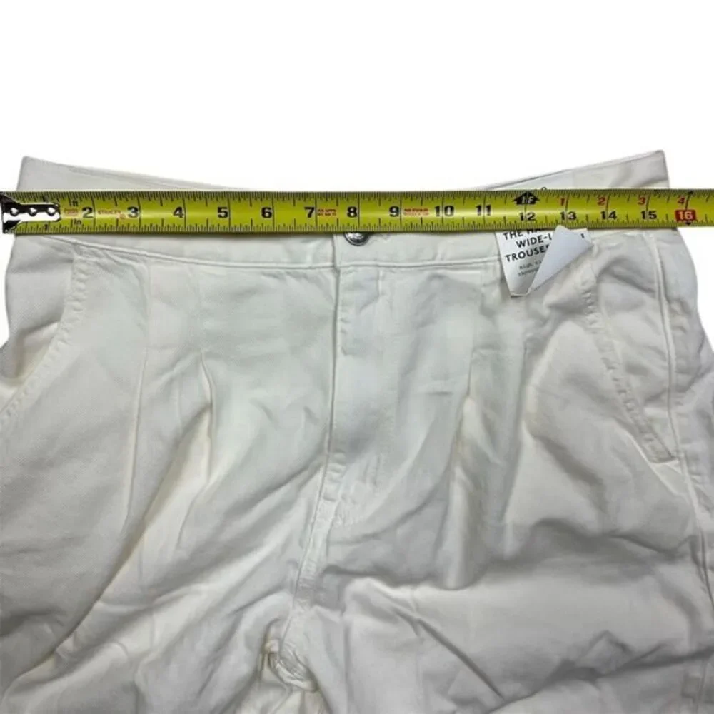 NWT Madewell Women's The Harlow Wide-Leg Jean Airy Denim Trouser‎ Off White 28 - Picture 9 of 13